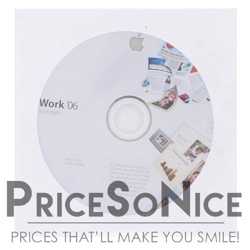 Apple iwork for macintosh - apple, '06